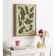Kate and Laurel Plant Green Leaves Canvas by Creative Bunch Studio ...