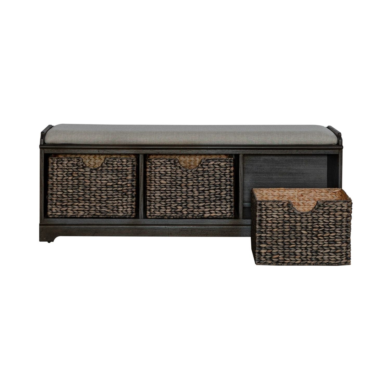 Mill Creek Peppercorn Wall Bench - Overstock - 38255836