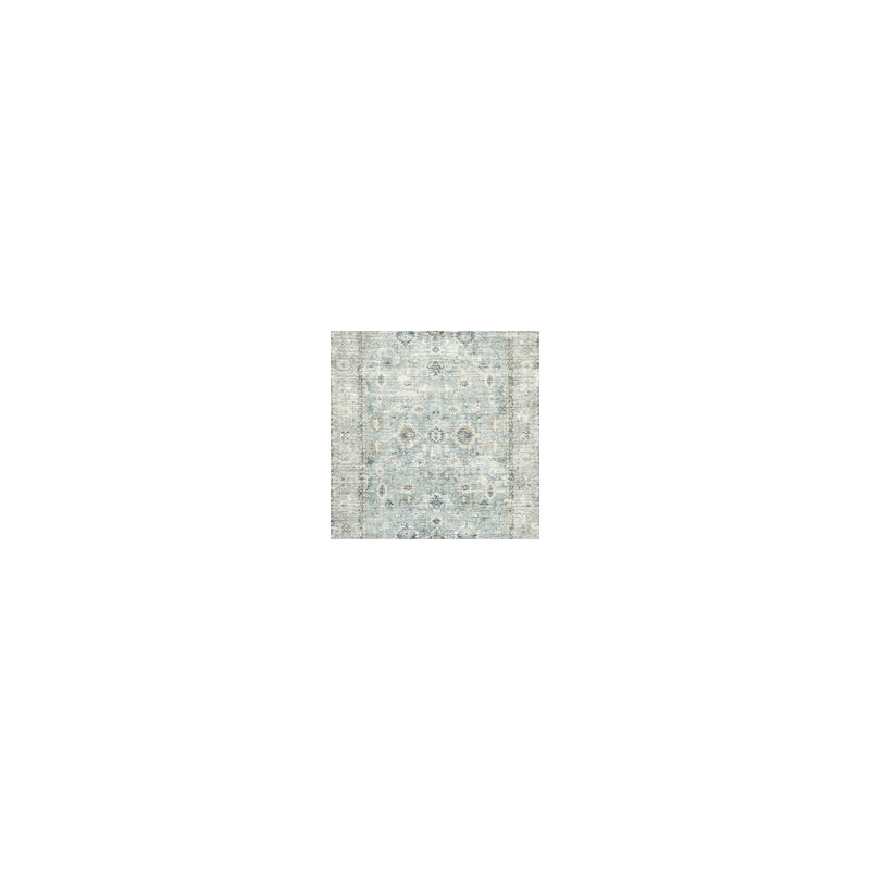 Signature Design by Ashley Ladstoney Green/Gray 5' x 7' Memory Foam Area Rug - 60" W x 83" D x 0.9" H