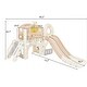 preview thumbnail 21 of 30, Kids Slide Playset Structure 7 in 1 with Slide and Basketball Hoop