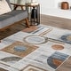 preview thumbnail 8 of 11, Nuloom Brodee SpinClean Abstract Retro Machine Washable Area Rug