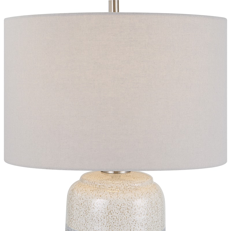 Uttermost Pinpoint Specked Table Lamp - 25"H,   Shade 10"H x 16"Dia.