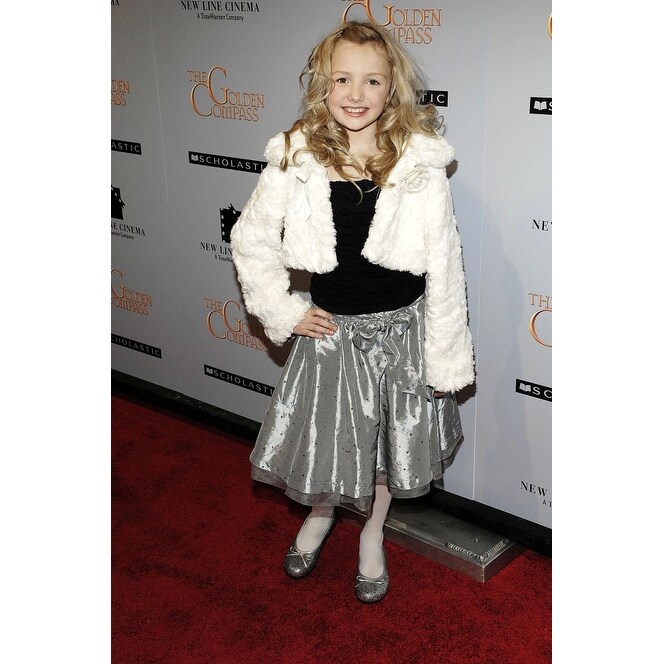 Shop Peyton List At Arrivals For The Golden Compass Premiere