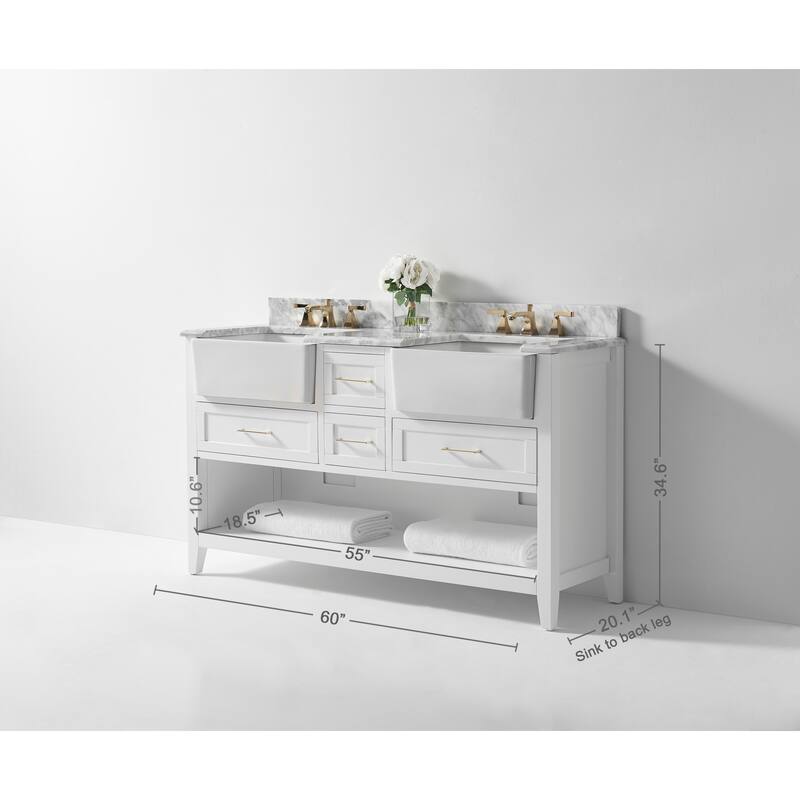 Ancerre Designs Hayley Bathroom Vanity Set