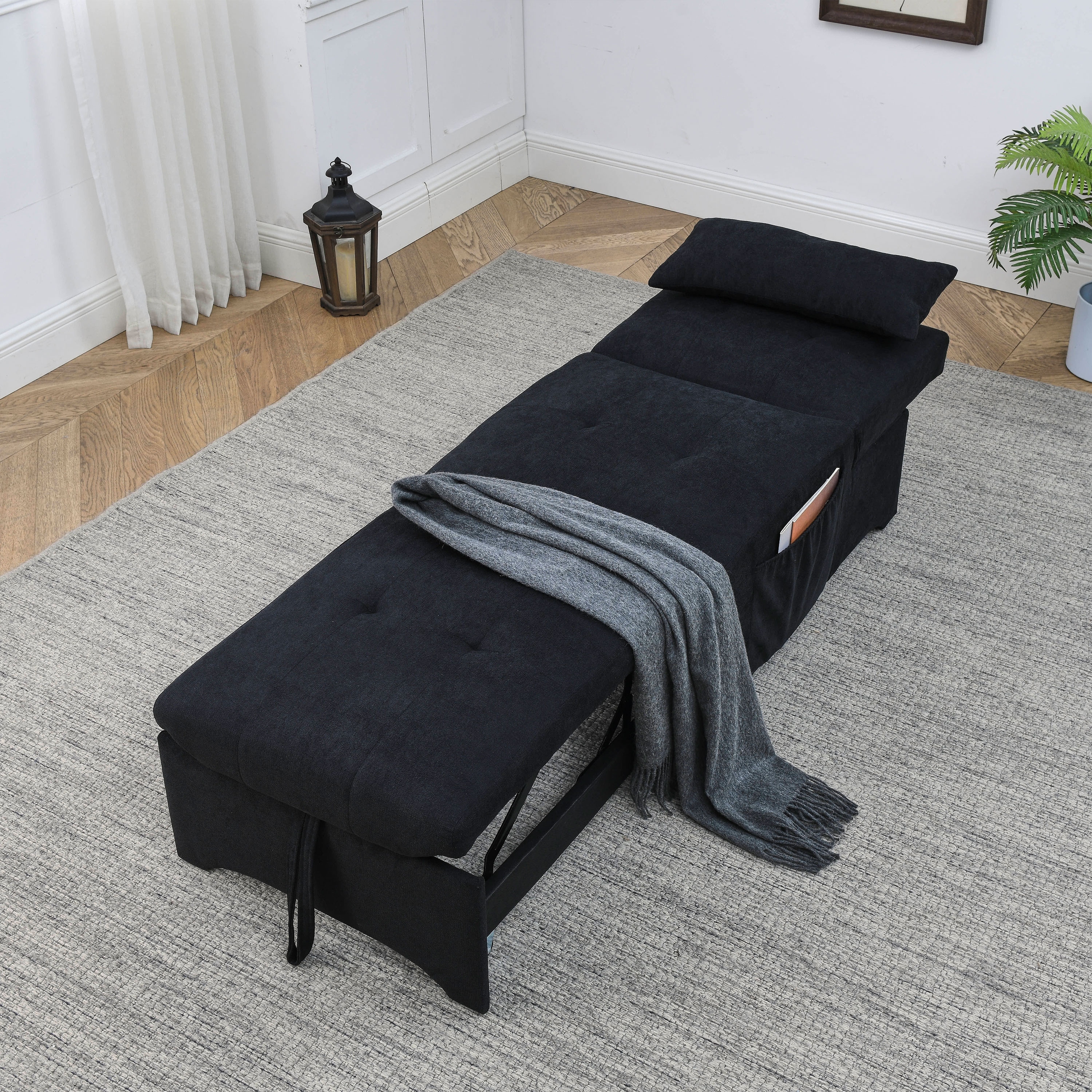 Convertible sleeper sales ottoman