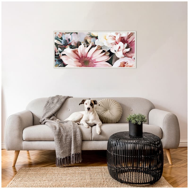 Kate and Laurel Fresh Pick by Mary Sparrow Framed Canvas Wall Art Print