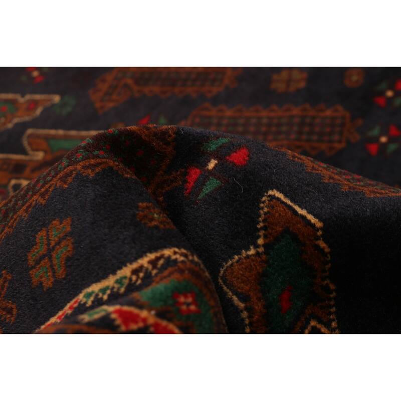 Teimani Navy Rug 3'9" x 6'2" - 3'9 x 6'2
