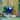 Alpine Corporation 10" Diameter Indoor/Outdoor Glass Gazing Globe Festive Yard Decor, Blue