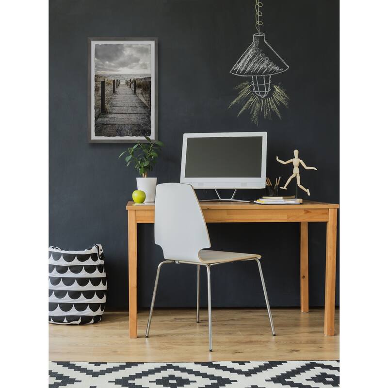 Clouded Sky Framed Wall Art, Elegant Home Touch - Sophisticated Artwork for Refined Décor