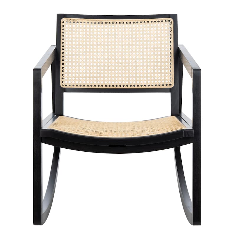 SAFAVIEH Couture Perth Rattan Rocking Chair - 22.8"x34.3"x30.5"