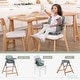 preview thumbnail 18 of 16, Evolur Tiny Throne 2 in 1 Highchair