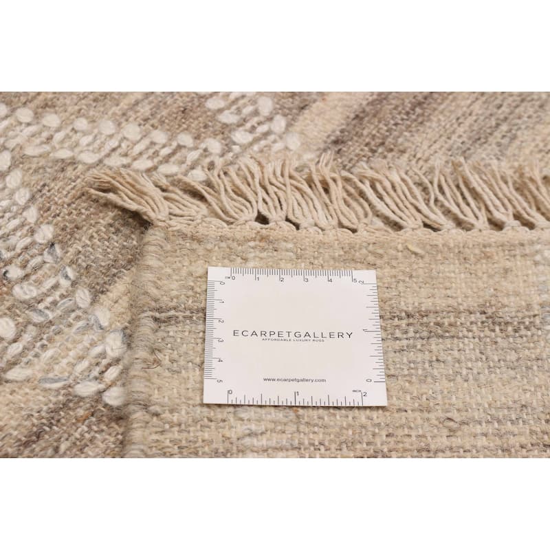 Marrakech Taupe Kilim 5'2" x 7'9" - 5'2 x 7'9