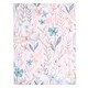 preview thumbnail 1 of 5, Lambs & Ivy Baby Blooms Watercolor Floral/Butterfly Soft Fleece Baby Blanket