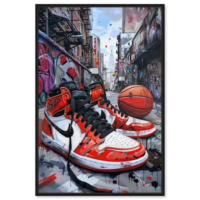 Streetwise Sneakers Canvas by Art Remedy