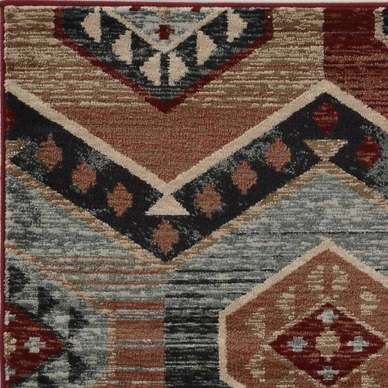 Porch & Den Cornelian Cornelian Red Artisan Rug