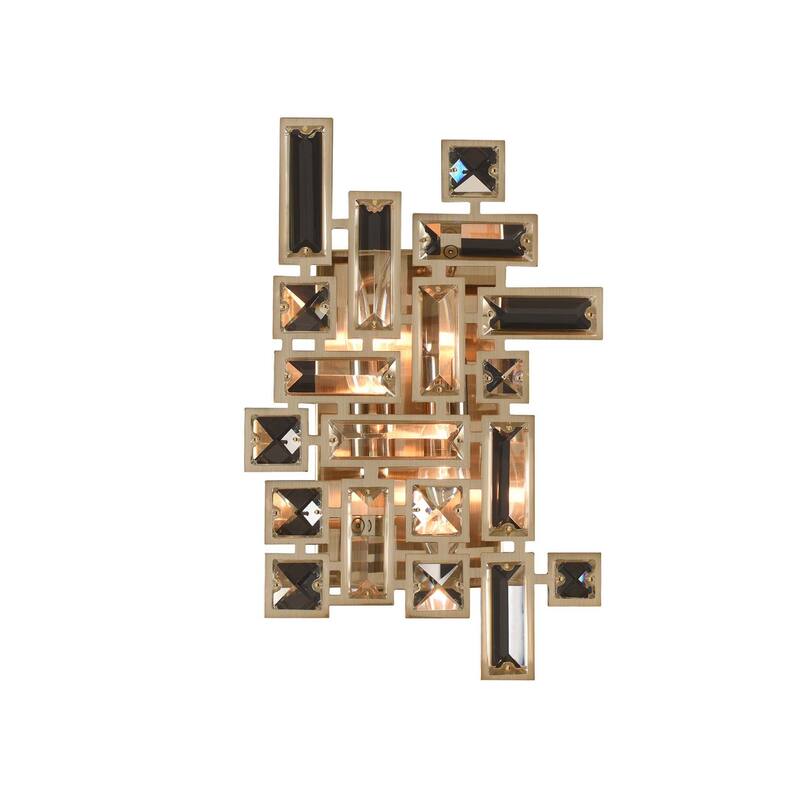 Allegri 11191-FR001 Vermeer 12" Tall ADA Wall Sconce with Firenze - Brushed Champagne Gold