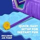preview thumbnail 7 of 18, Sunny & Fun Four Corner Inflatable Water Slide Park
