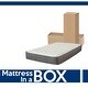 preview thumbnail 6 of 4, 9" Pocketed Coil Rolled Medium Plush Mattress With Cover for Adjustable Bed