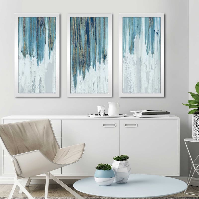 "Soft Summer Night" by Susan Jill 3 Piece Print on Acrylic