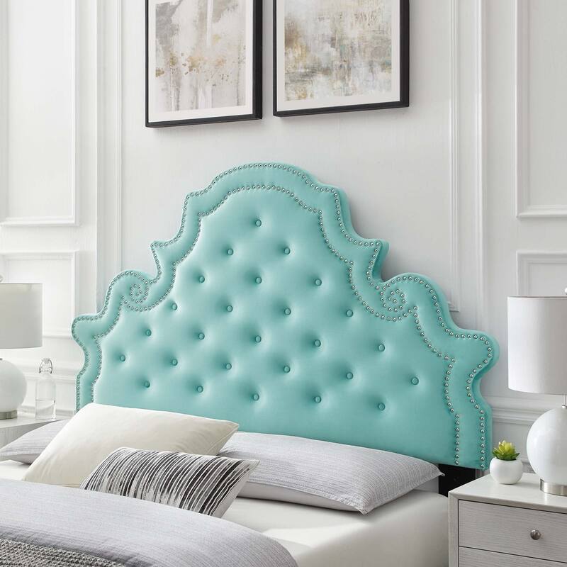 Diana Tufted Performance Velvet Full/Queen Headboard