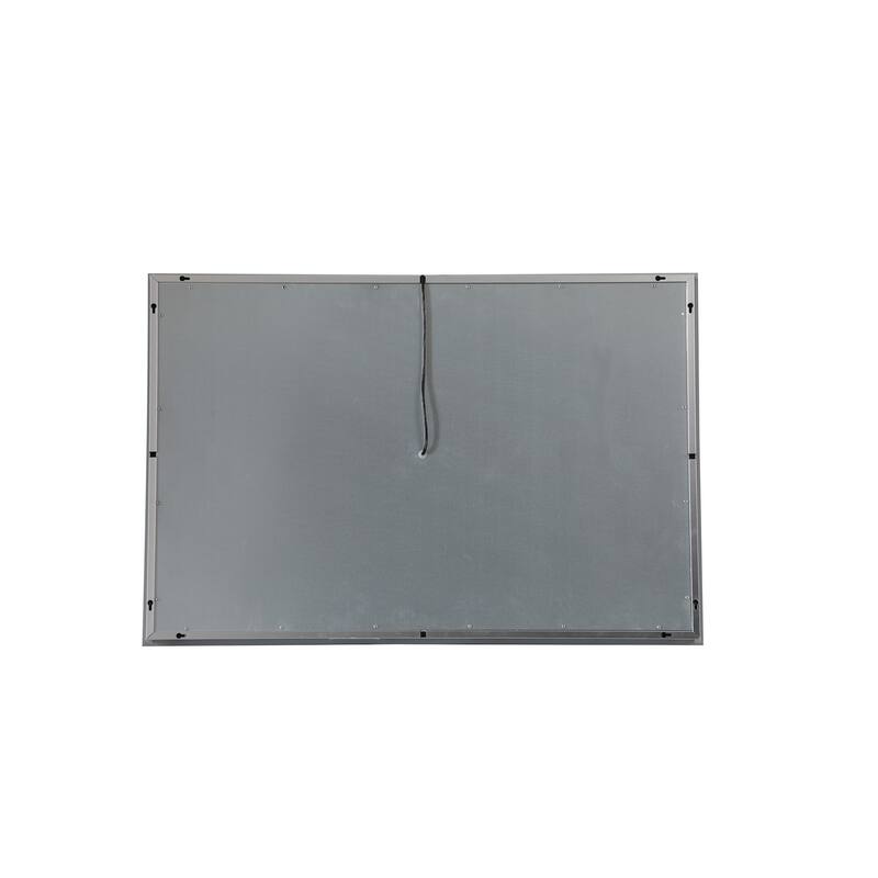 Elegant Lighting Helios 40" x 27" Rectangular Frameless Wall Mounted