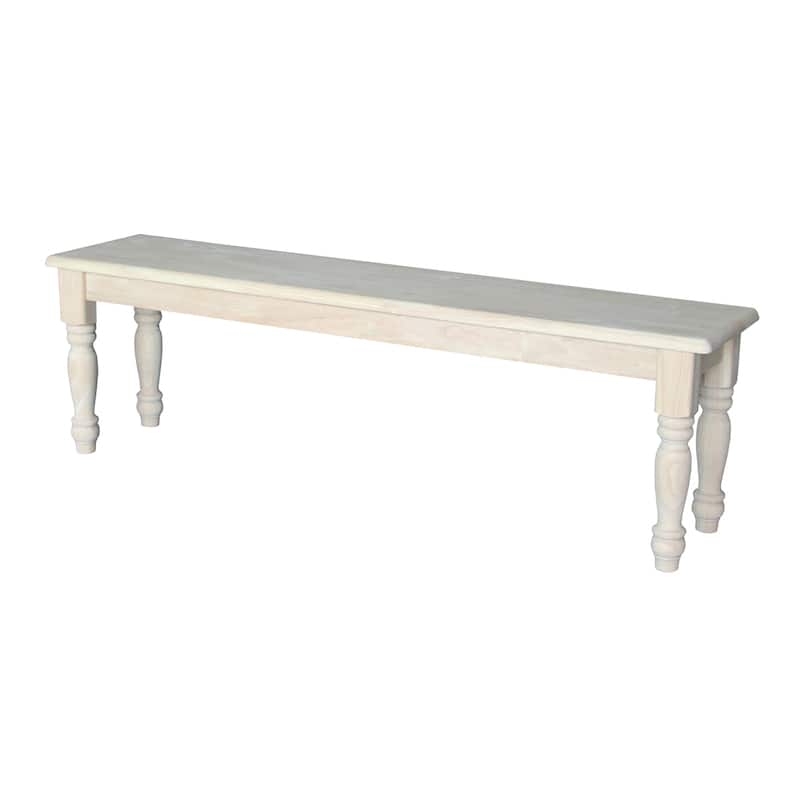 International Concepts Farmhouse Dining Bench