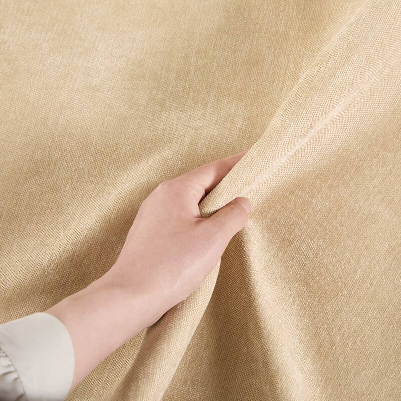 LSF Velvet Sofa in Wheat Color Comfortable Living Room Couch