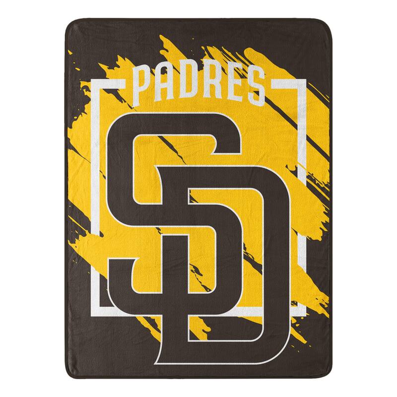 MLB San Diego Padres Dimensional Micro Raschel Throw Blanket