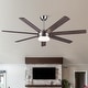 preview thumbnail 8 of 11, Sofucor 52/66/72/76/84Inch Large Ceiling Fan with Dimmable LED Light ,Remote&APP Control,8 Blades for Large Living Room,Porch