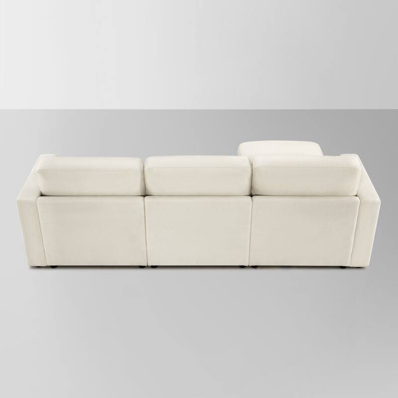 Cathy Oversized Modular Sectional Sofa Cloud Couch for living room