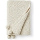 preview thumbnail 9 of 7, Cozy Potato® Pom Pom Yarn Knit Throw Blanket