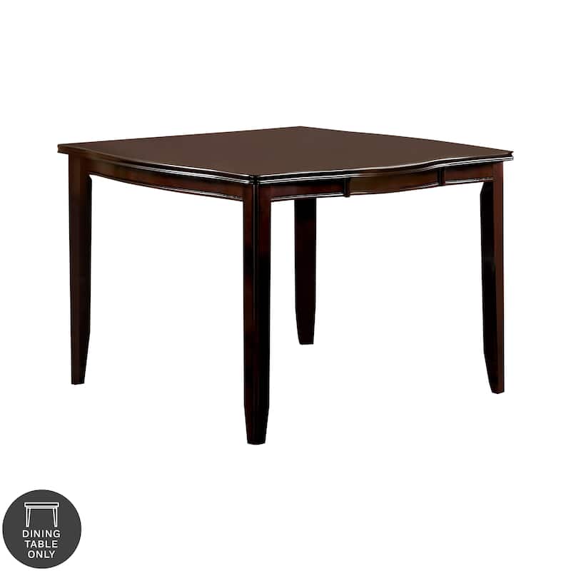 Furniture of America Betsy Espresso 52-inch Square Expandable Counter Table - Espresso