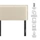 preview thumbnail 20 of 52, Camille Upholstered Striped Linen Blend Headboard