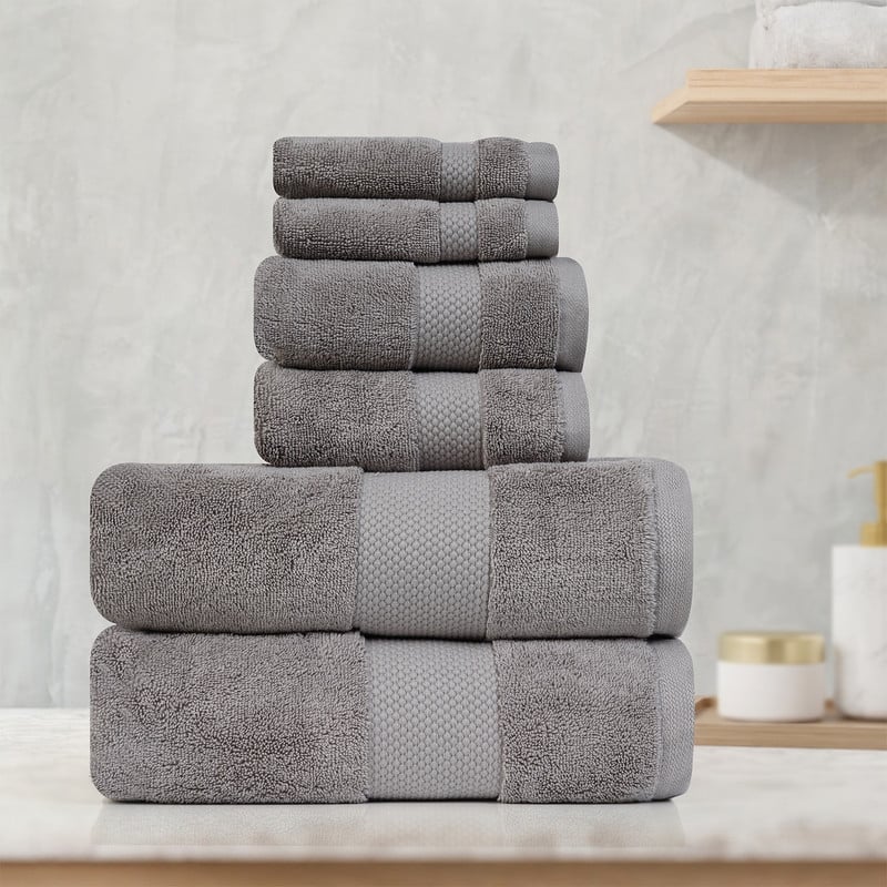 Farm to Home 630GSM Organic Towel Set of 6