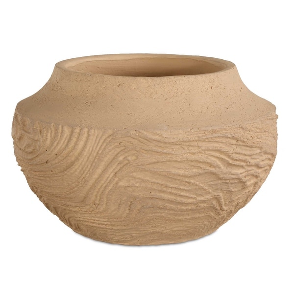 slide 2 of 8, Uttermost Sandstone Flow Small Terracotta Vase