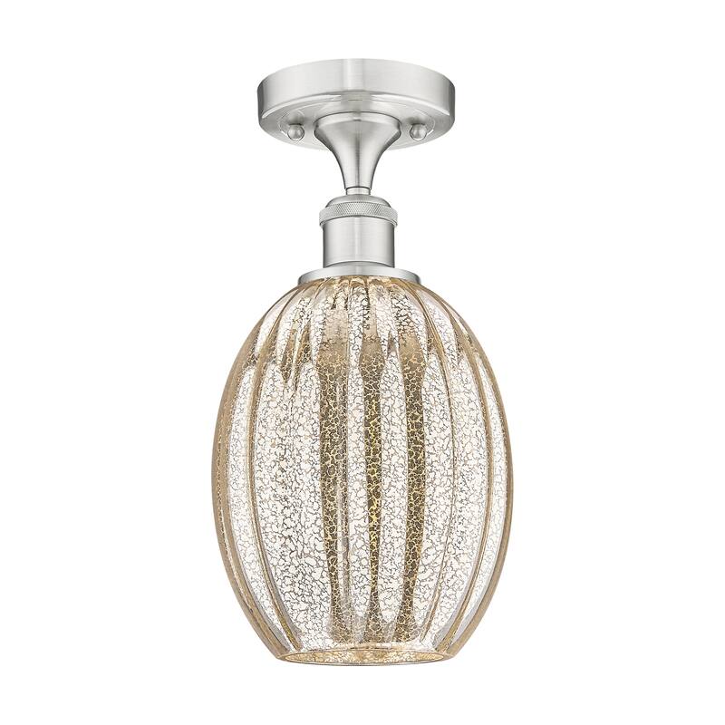 Innovations Lighting Endless Possibilities Ballston - Preston - 1 Light 6" Bulb Shade Semi-Flush Mount