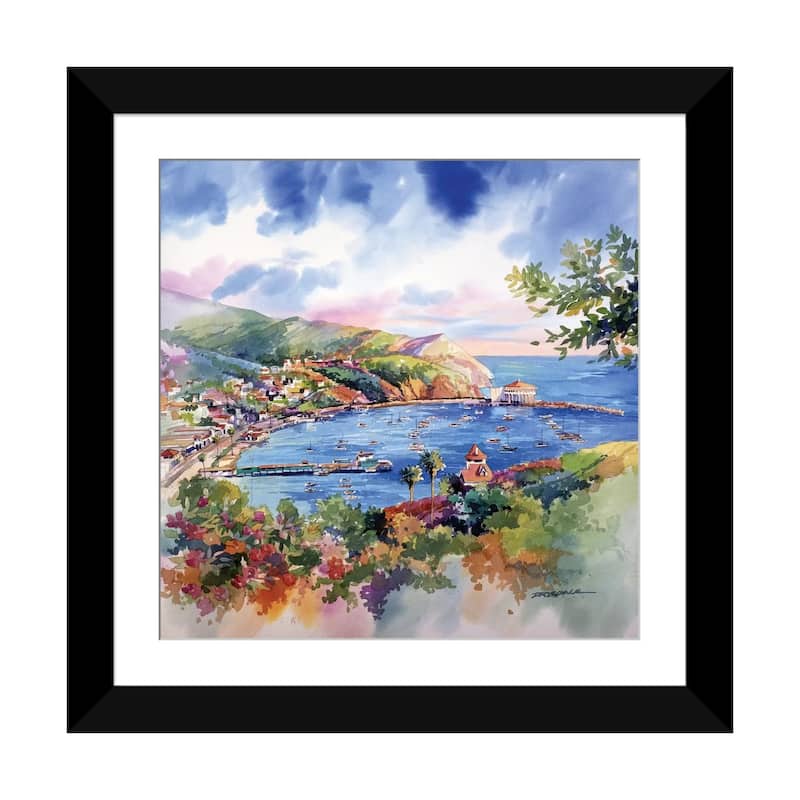 iCanvas "Avalon Catalina" by Bill Drysdale - Black - 24x24x1