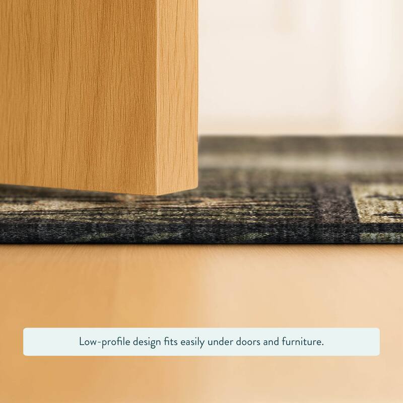 Machine Washable Indoor/ Outdoor Lodge Impressions Chantille Rug