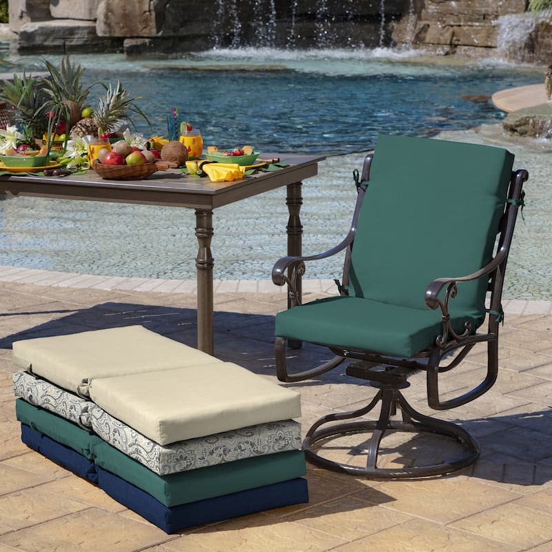 ARDEN Outdoor Dining Chair Cushion - 44"L x 20"W