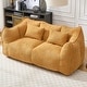 preview thumbnail 83 of 98, Modern Cute Chenille Upholstered Loveseat with High Resilience Foam