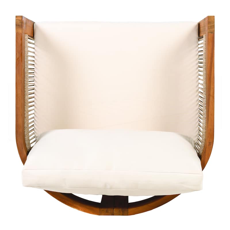 Premium Acacia Wood Outdoor Club Chair