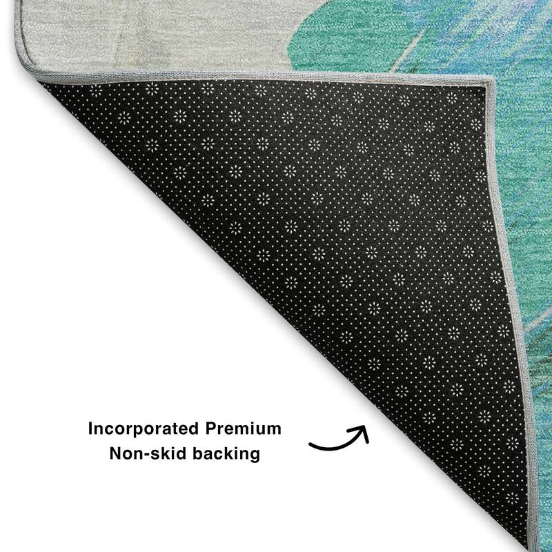 Premium Washable Super Soft Modern Brushstrokes Mayfield Rug