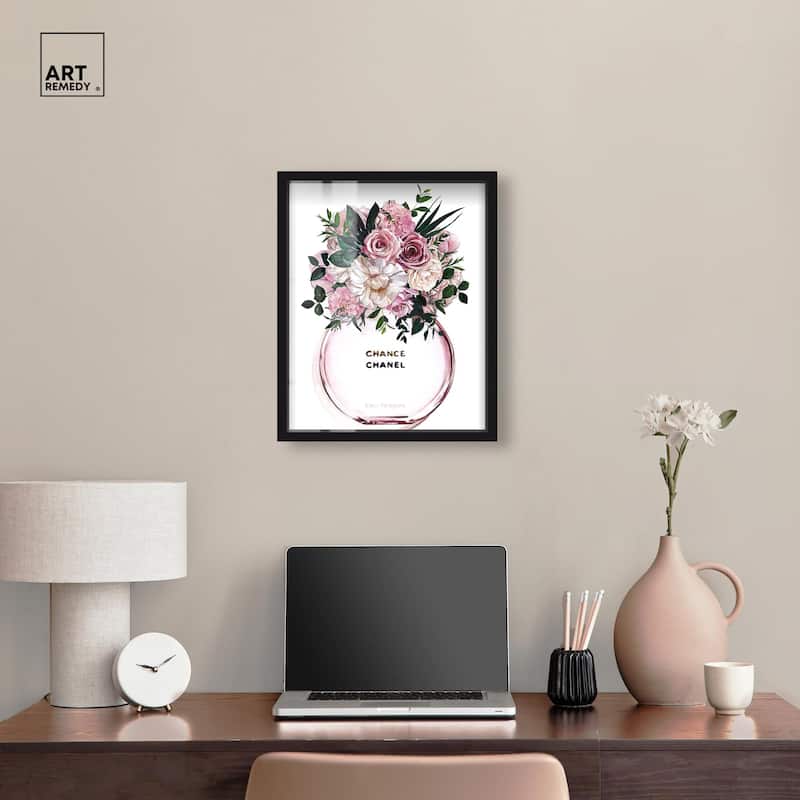 Floral Chance Fragrance Shadowbox by Art Remedy