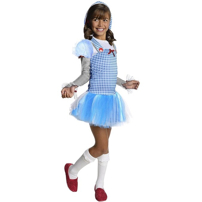 Shop Wizard Of Oz Dorothy Child Costume Blue Overstock 31098064