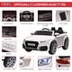preview thumbnail 5 of 3, Licensed Audi TT RS, 2 Seat 6V Kids Electric Ride On Car with Remote Control, White