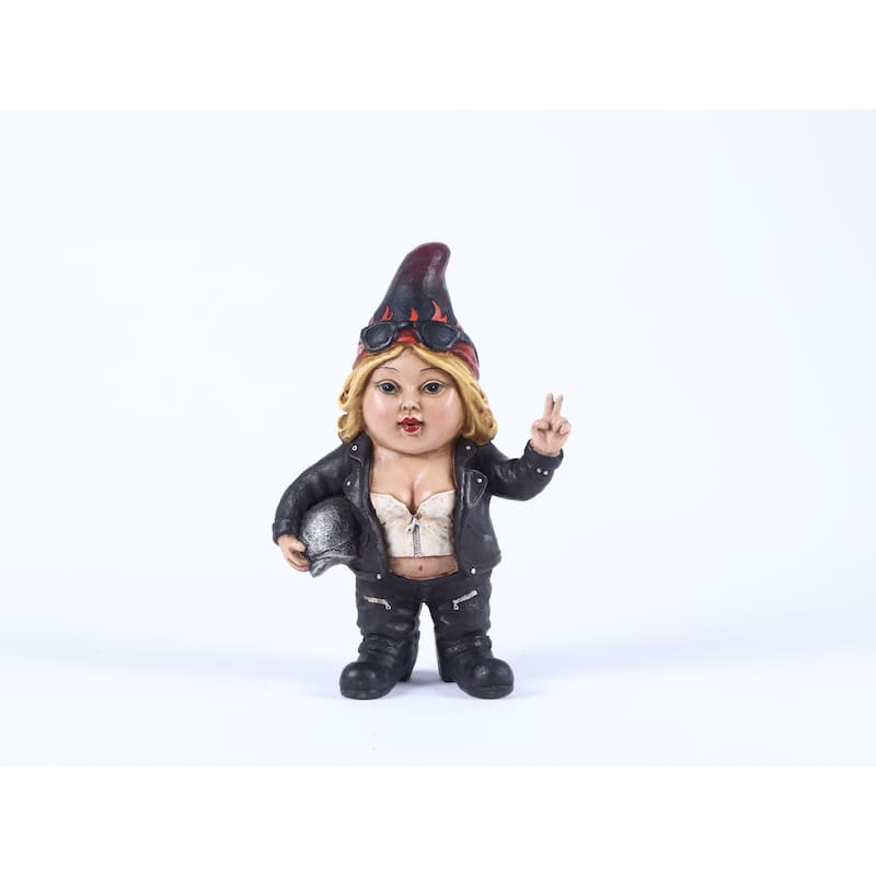 Female Biker Gnome Withhelmet Gnomad Bed Bath & Beyond 29045377