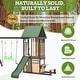 preview thumbnail 8 of 10, Kids Outdoor Swing Set with Wave Slide & Belt Swings – Backyard Playground Play Equipment for Toddlers & Children