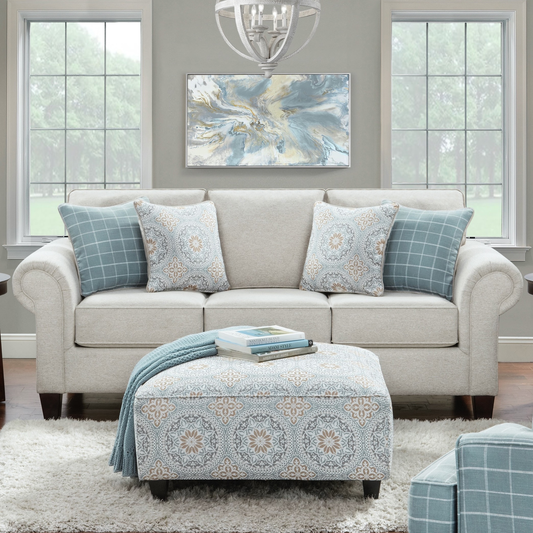 Farmhouse discount sleeper sofa