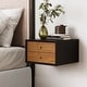 preview thumbnail 46 of 82, Nathan James Harper 2-Drawer Mid-Century Side Table