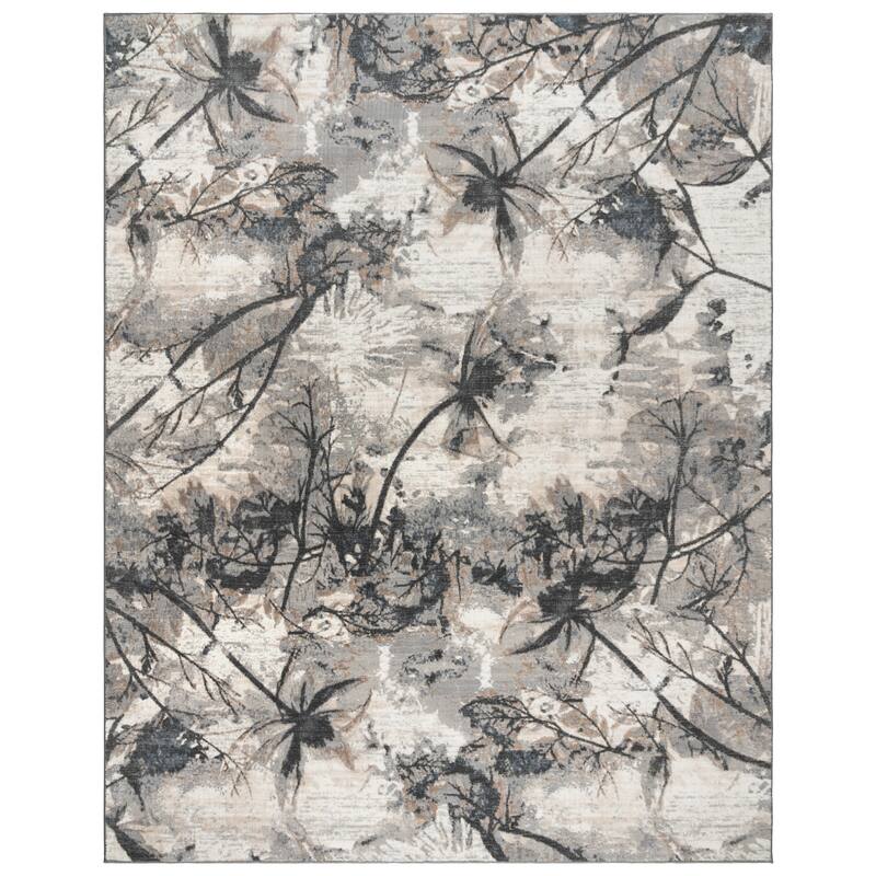 Gertmenian Quattro Scalia Gray Modern Abstract Area Rug